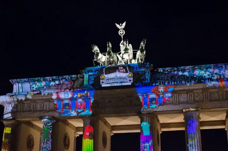 Brandenburg Gate, festival of lights