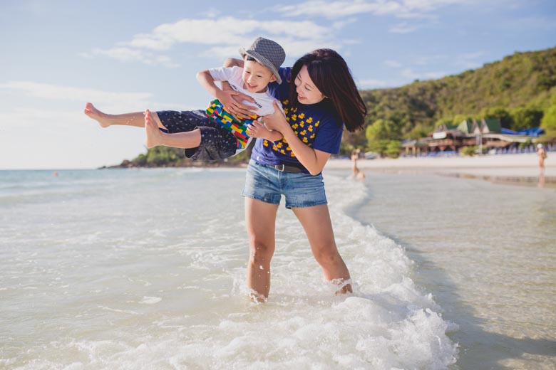 Family photographer Pattaya Coral Island