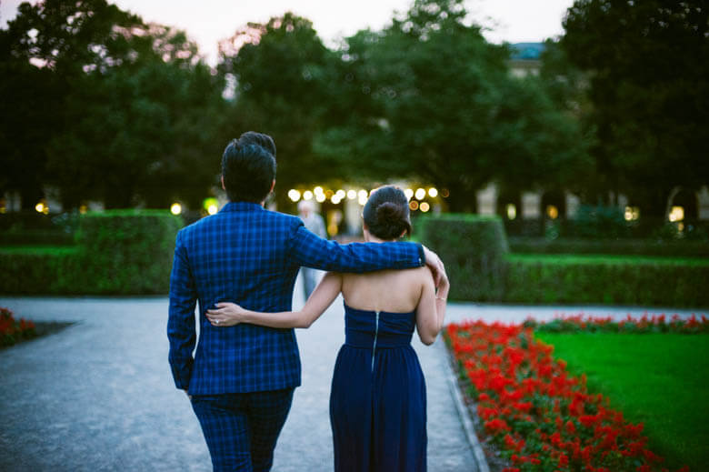 Honeymoon photo shoot in Munich