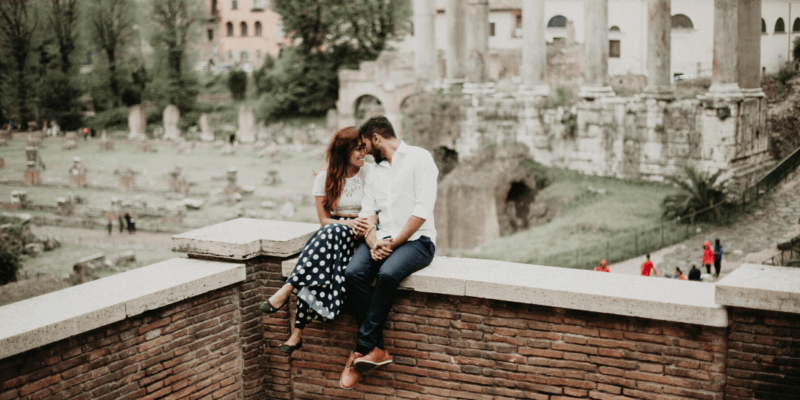 Honeymoon Photoshoot in Rome Italy