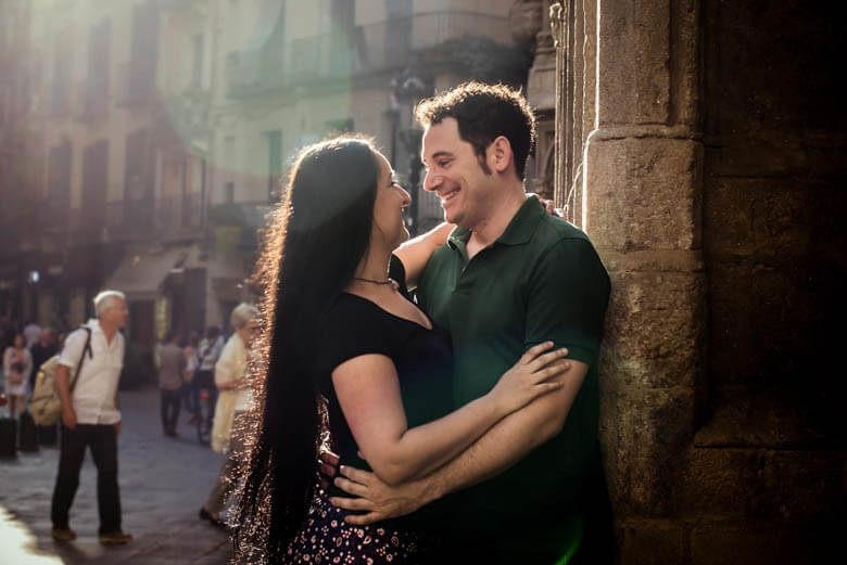Couple photographer in Barcelona