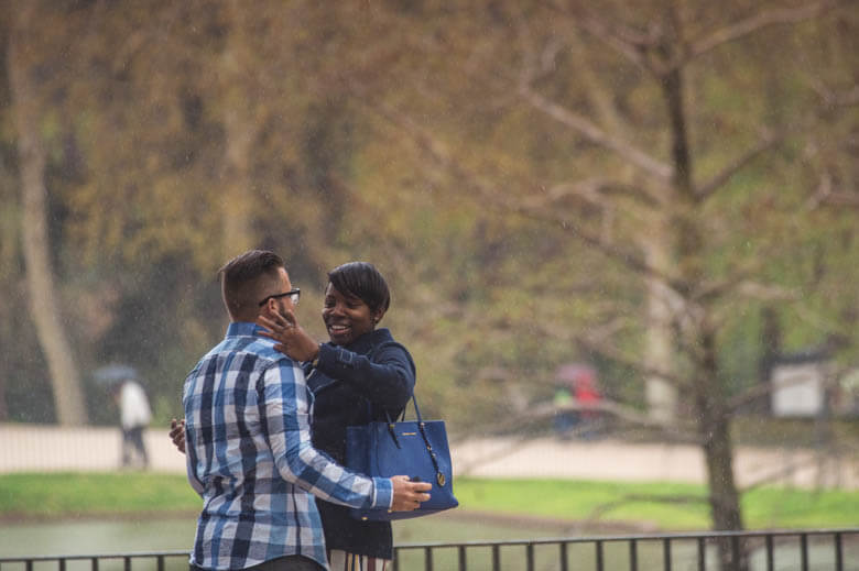 Surprise Proposal Photo Shoot in Madrid