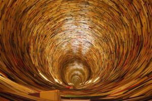 Best things to do in Prague with kids, Book Tunnel in the Municipal Library of Prague