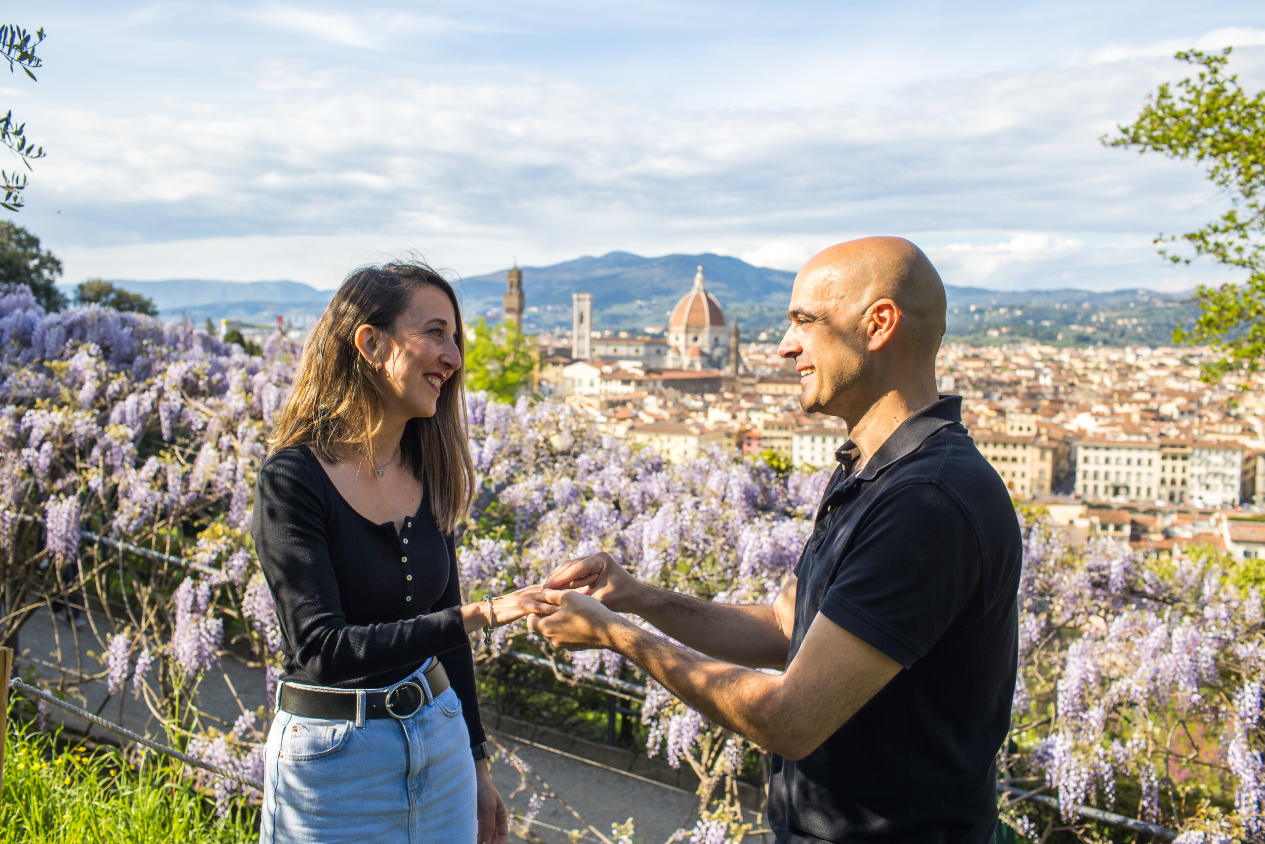 proposal photographer in Florence