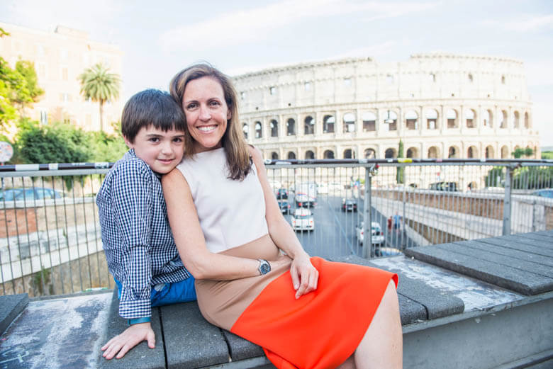 family vacation photographer in Rome
