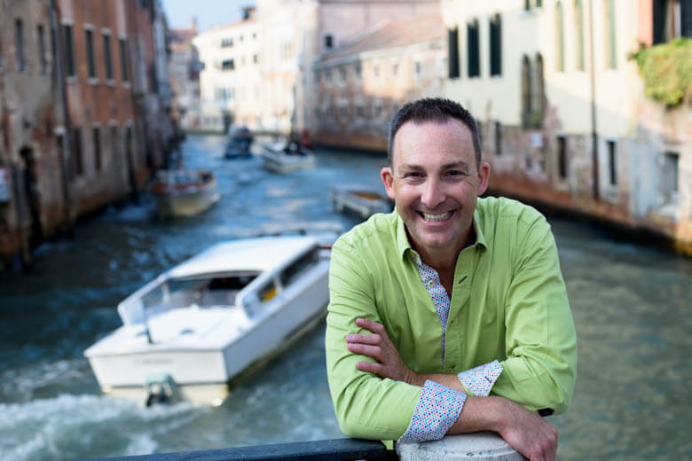 Vacation photographer in Venice