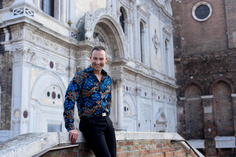 Vacation photographer in Venice