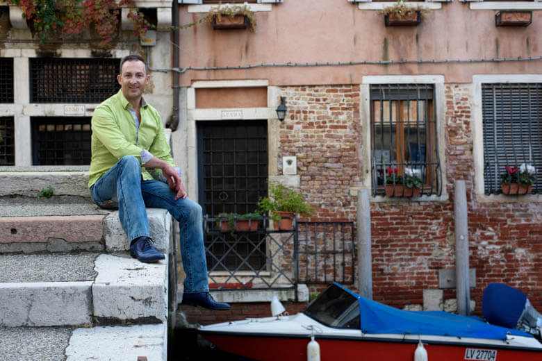 Vacation photographer in Venice