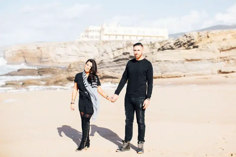 secret proposal photographer, Praia do Guincho, Portugal