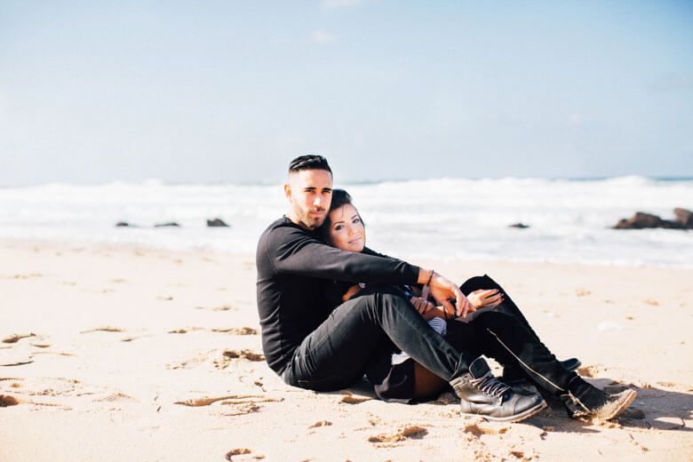 secret proposal photographer, Praia do Guincho, Portugal