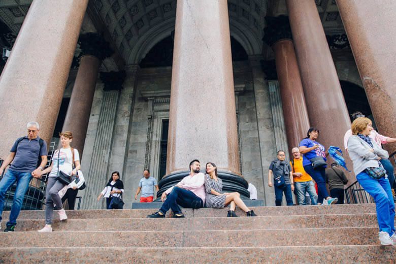 Surprise Proposal Shoot in St Petersburg