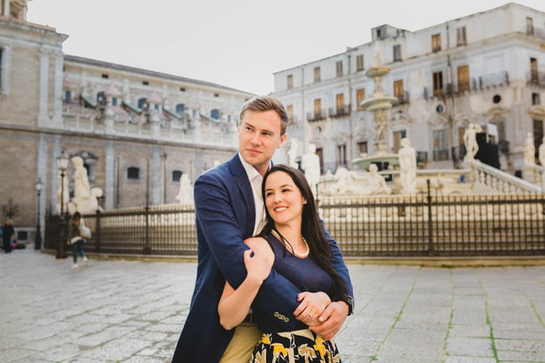 engagement photographer in Palermo, Sicily