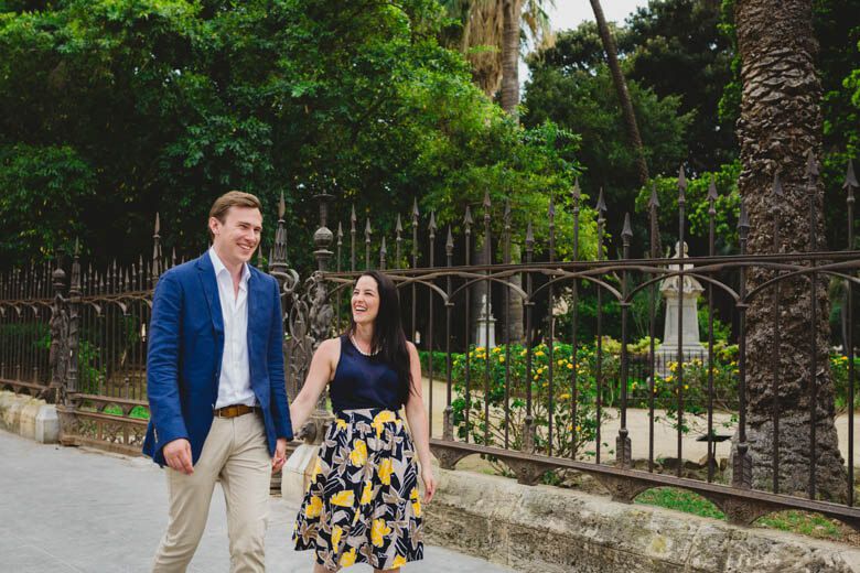 engagement photographer in Palermo, Sicily