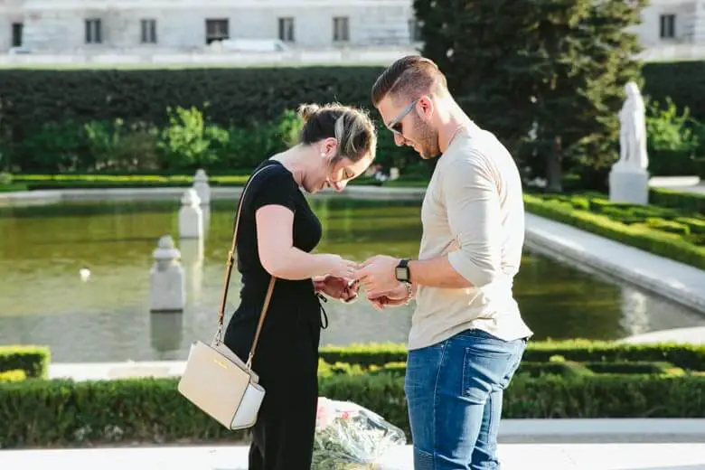 secret proposal photographer in Madrid
