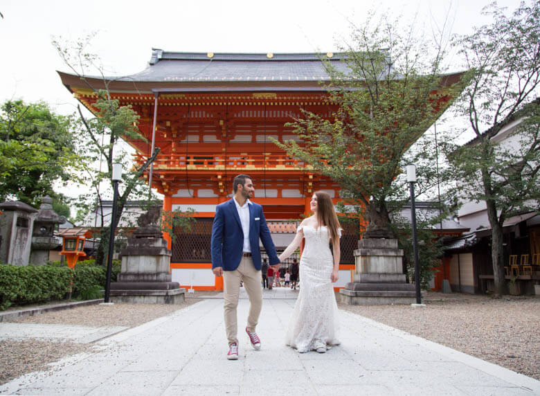 honeymoon photographer in Kyoto