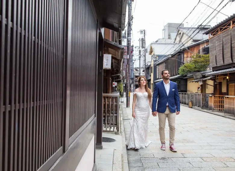 honeymoon photographer in Kyoto