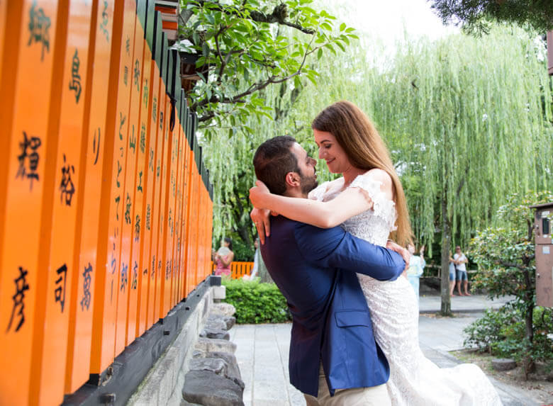 honeymoon photographer in Kyoto