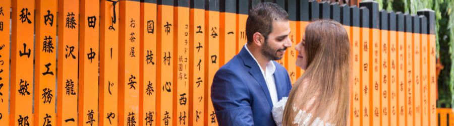 honeymoon photographer in Kyoto