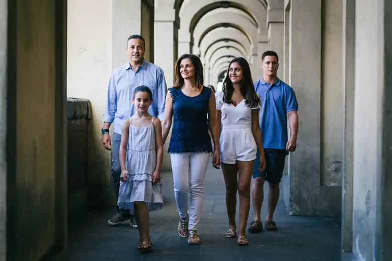 family photographer in Florence, Italy