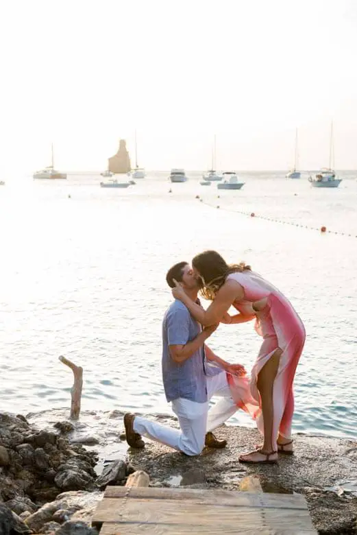 secret proposal photographer in Ibiza