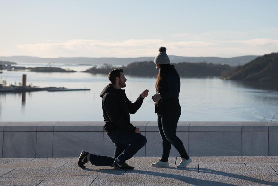 proposal photographer in Oslo, Norway