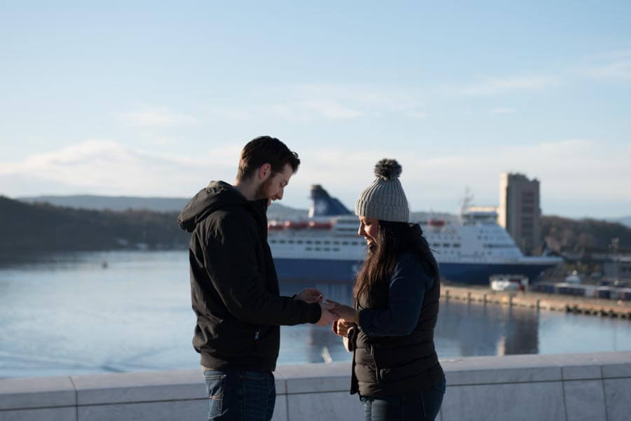 proposal photographer in Oslo, Norway