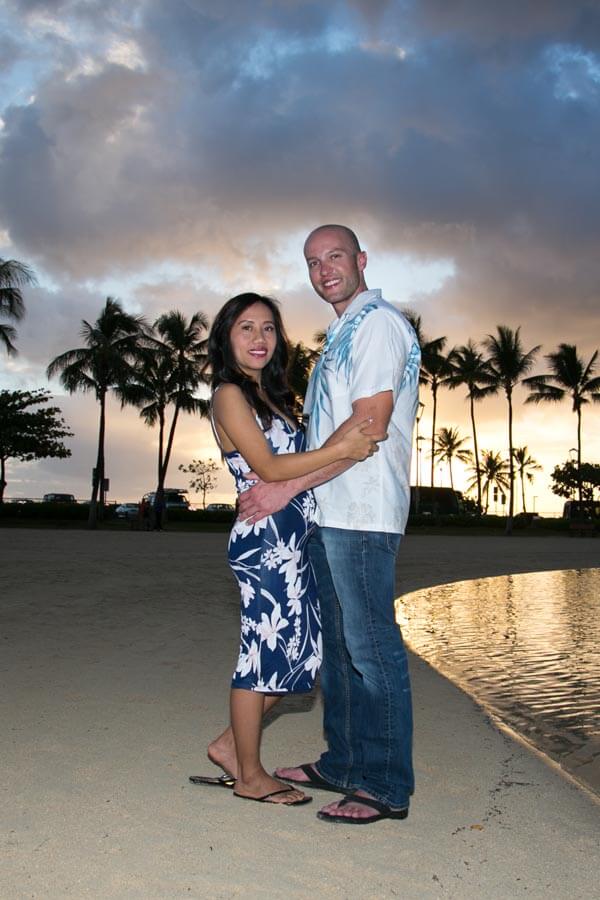 couple photographer in Honolulu, Hawaii