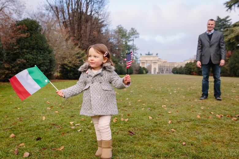 family photographer in Milan, Italy