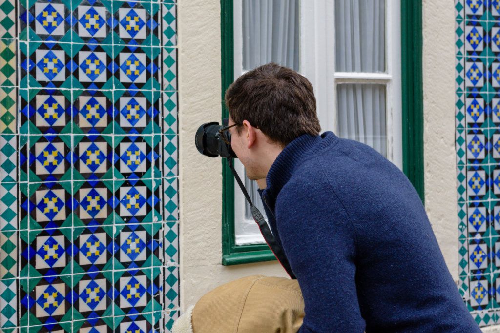 Photographer in Lisbon