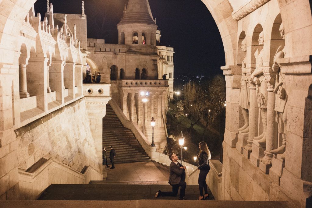 Secret Proposal Photoshoot in Budapest