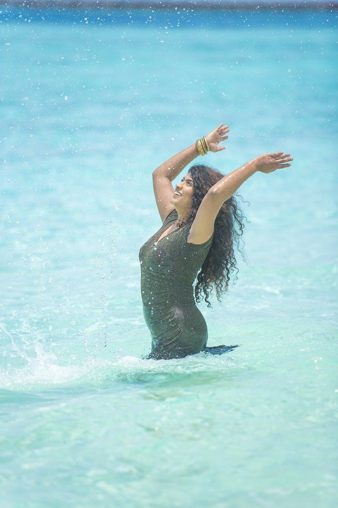 Photographer in the Maldives
