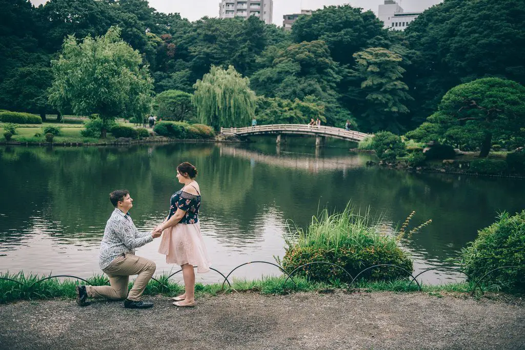 Secret Proposal Destination Photographer in Tokyo