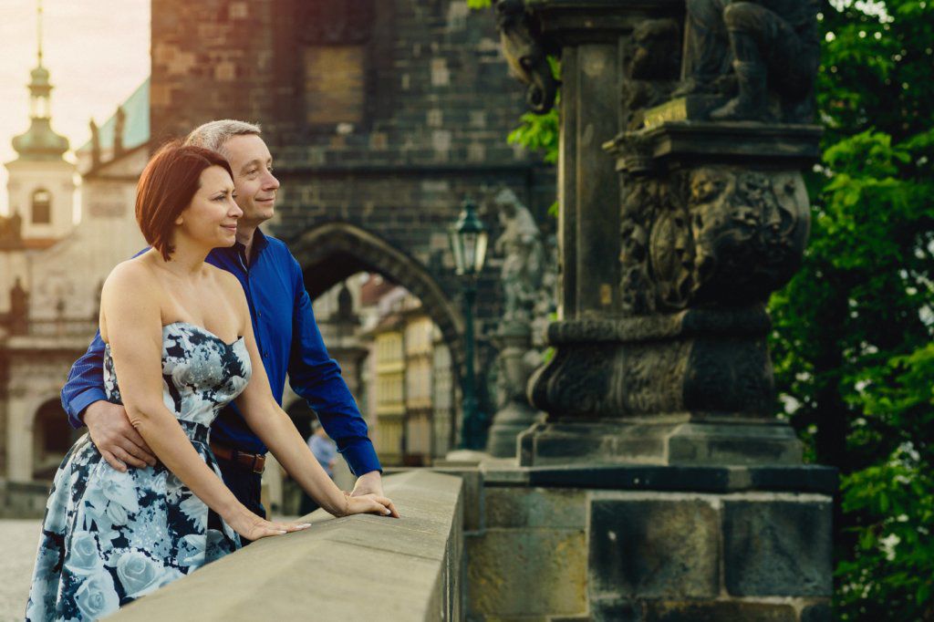 Anniversary Photo Shoot in Prague