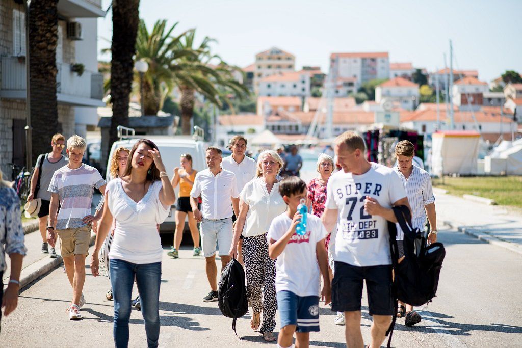 Family Vacation Photoshoot in Trogir