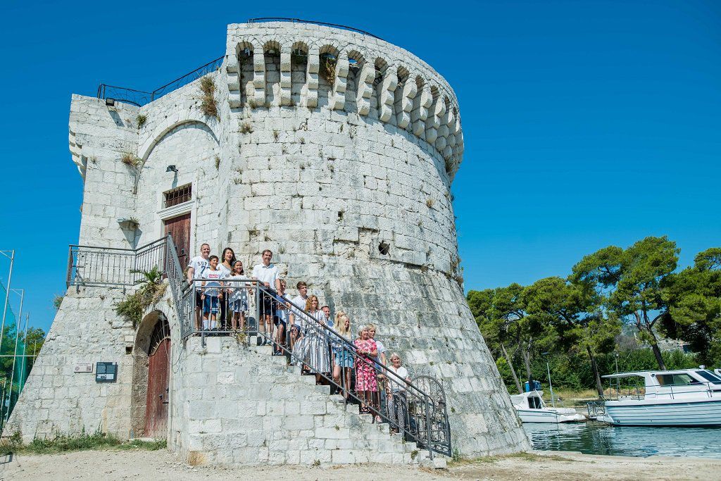 Family Vacation Photoshoot in Trogir