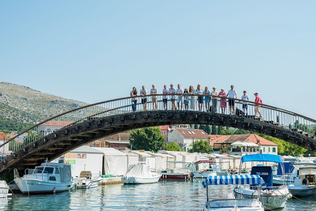 Photographer in Trogir