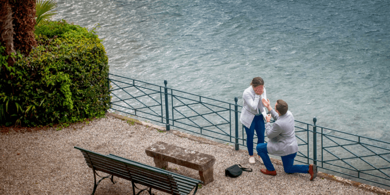 Engagement Photographer Lake Como