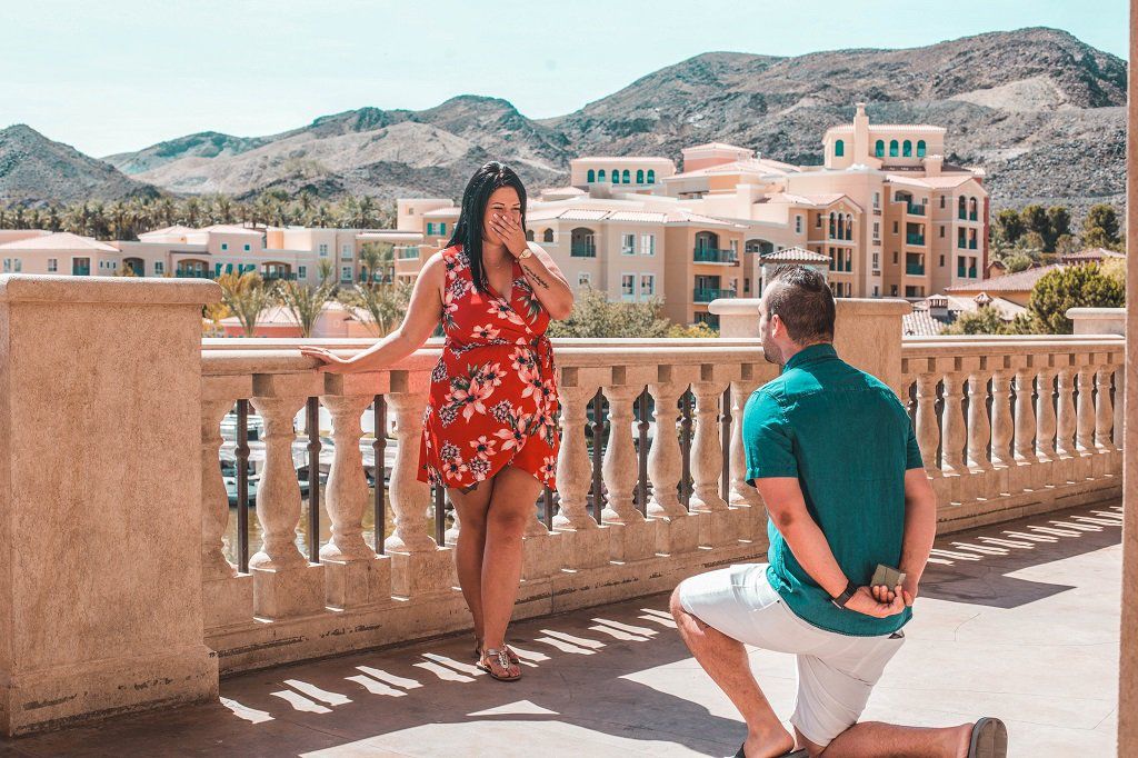 Proposal Photo Shoot in Las Vegas