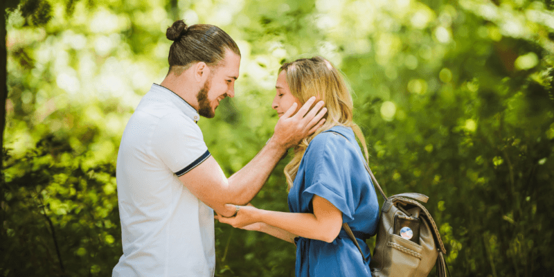 Secret Proposal Photoshoot in Berlin