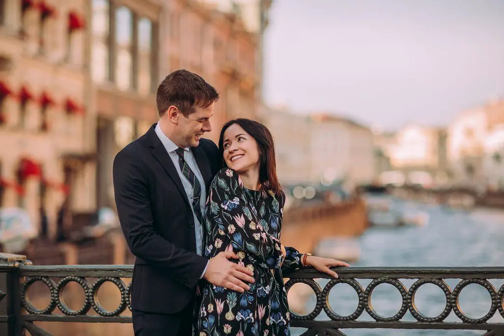 Engagement Photo Shoot in St. Petersburg Russia