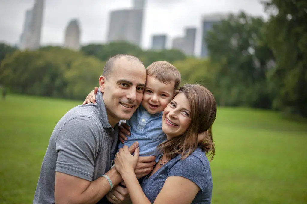 Family Photography Session in Central Park, New York City
