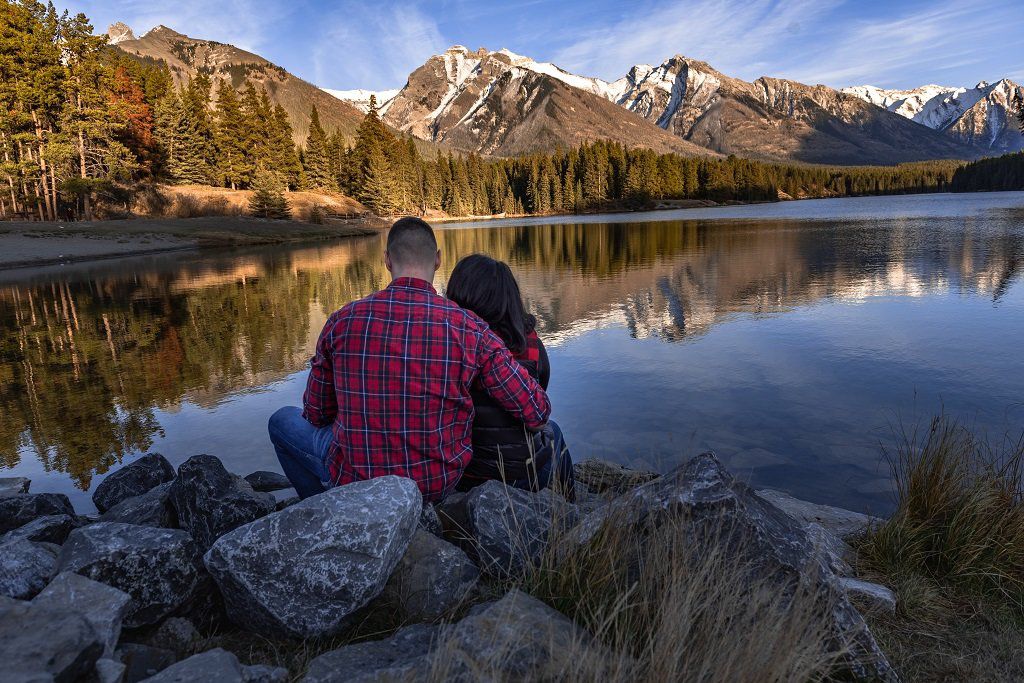 Photographer in Banff