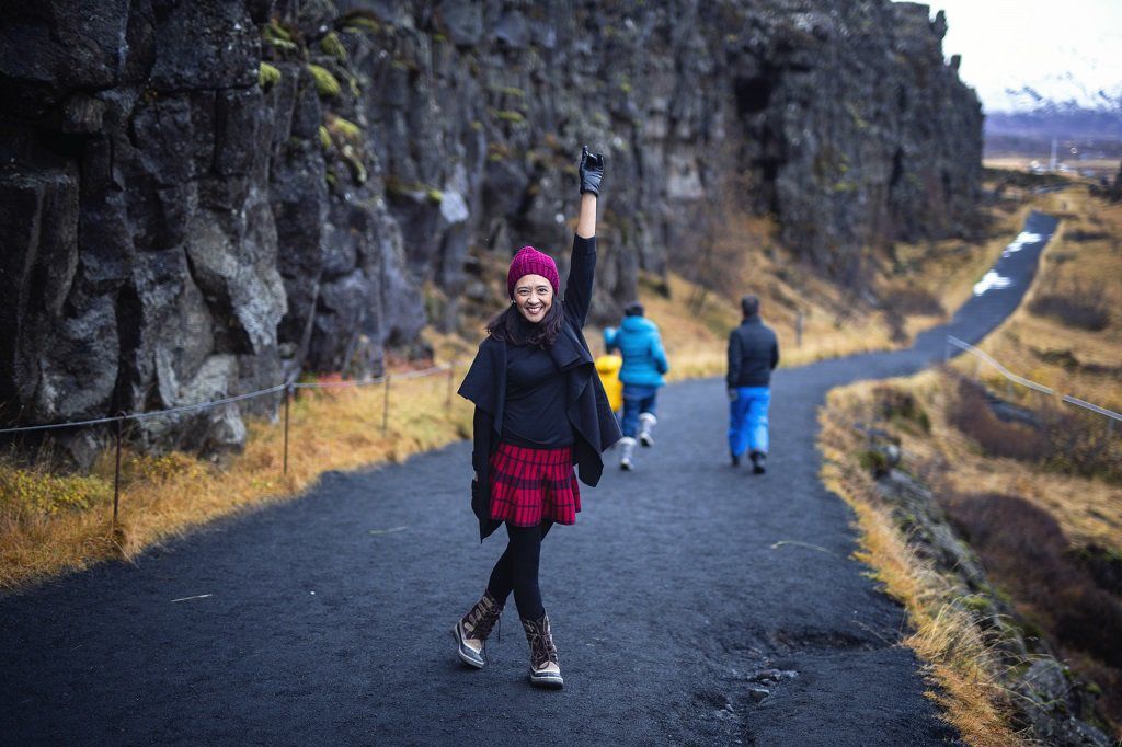 Photographer in Iceland