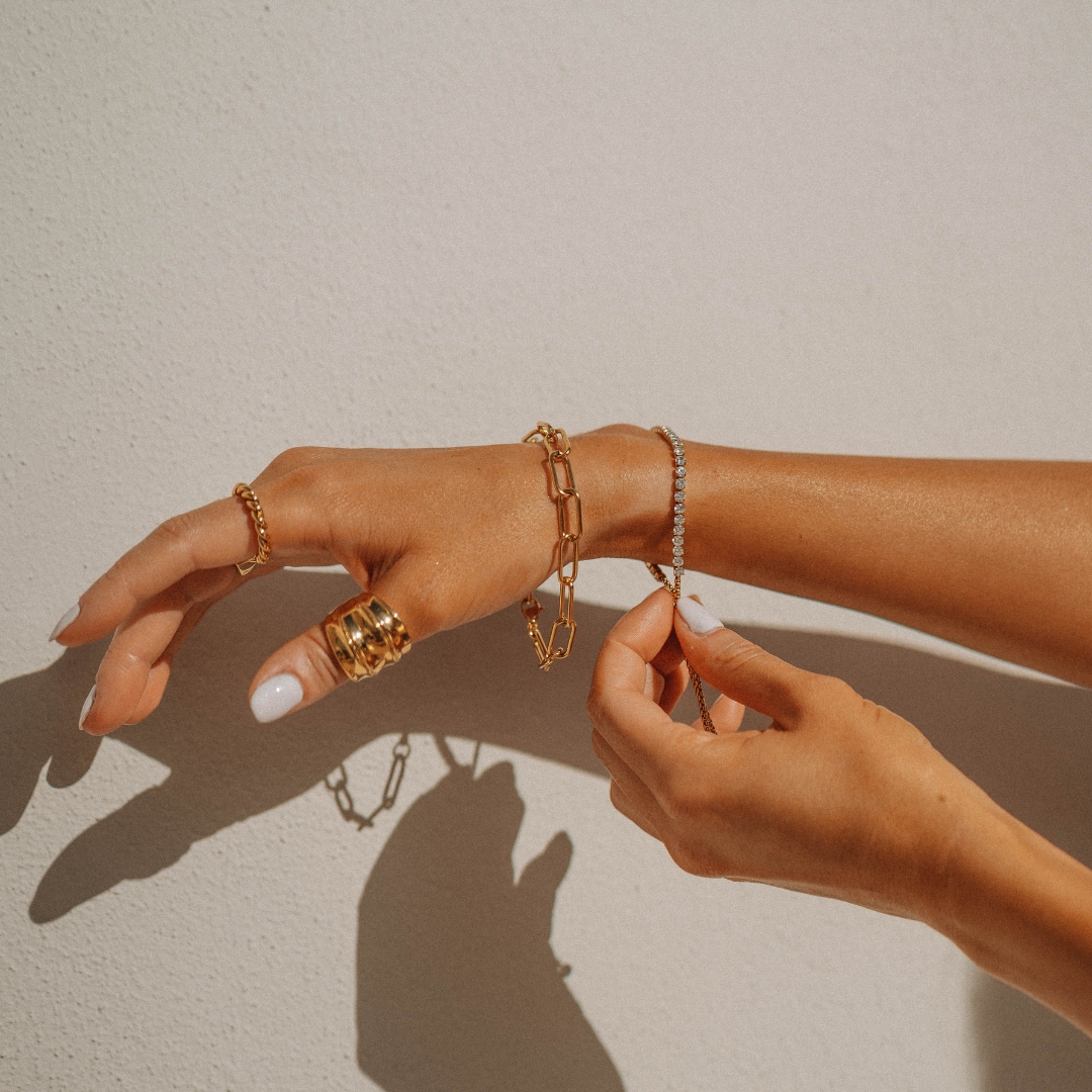 golden bracelet