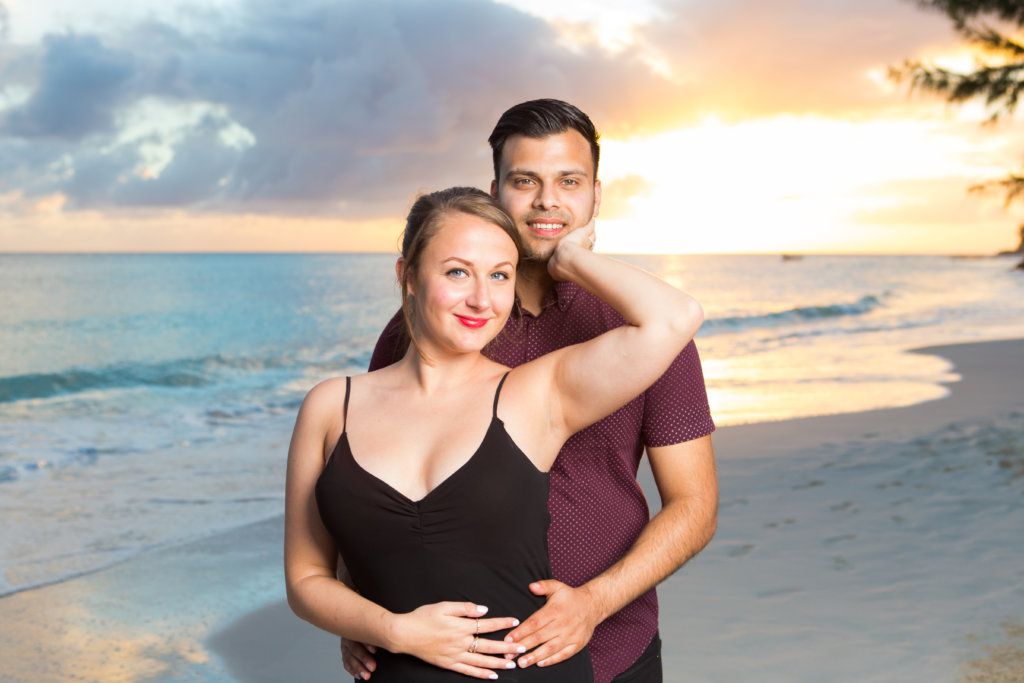 Proposal photo shoot in Barbados