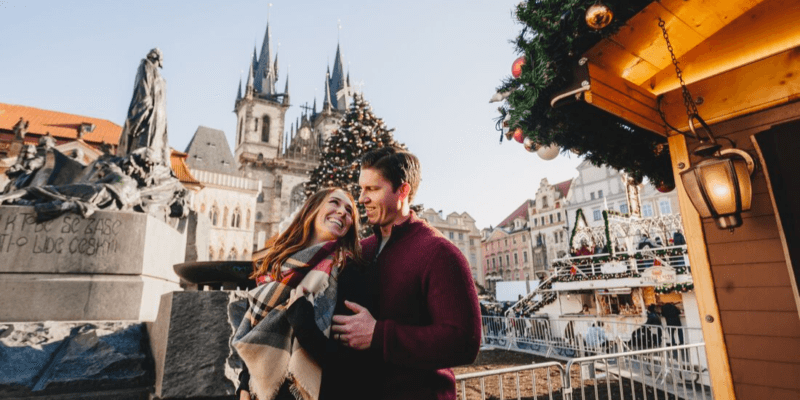 Honeymoon Photoshoot in Prague