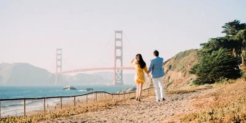 Engagement photographer in San Francisco