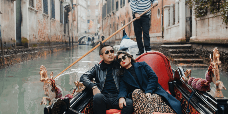 Romantic Summer in Venice, Italy