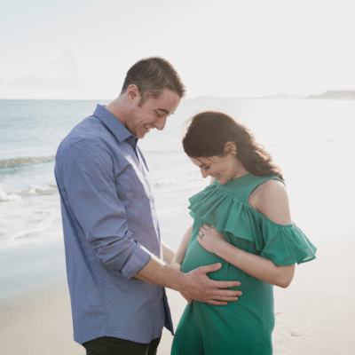 Beach Pregnancy Photo