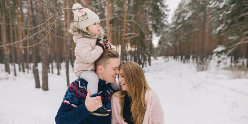 Family Holiday Photoshoot Poses